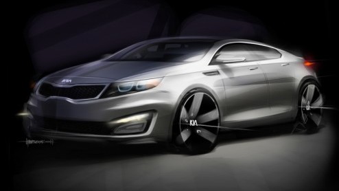 Op 2 april aanstaande presenteert Kia een middenklasse sedan tijdens de New York Auto Show. Deze nieuwe generatie van de Magentis staat vanaf het najaar in de Amerikaanse showrooms. Europa volgt even