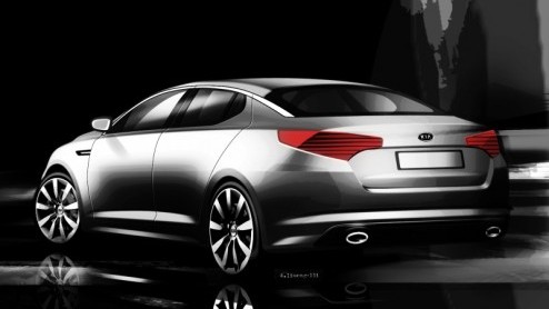 Op 2 april aanstaande presenteert Kia een middenklasse sedan tijdens de New York Auto Show. Deze nieuwe generatie van de Magentis staat vanaf het najaar in de Amerikaanse showrooms. Europa volgt even