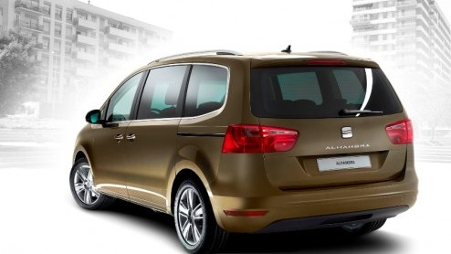 Na de presentatie van de Volkswagen Sharan kon je de klok er op gelijk zetten dat ook Seat met een nieuw, ruimtelijk pakezel tevoorschijn komt. Zie hier de nieuwe Seat Alhambra, die na de zomer bij de