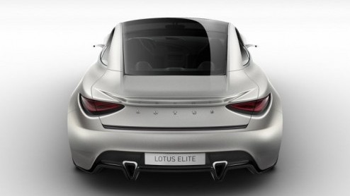 Toe aan een nieuwe supercar? Lotus verrast ons in Parijs met (onder meer) de Lotus Elite conceptcar. Een lichtgewicht geweldenaar met V8 en ruim 600 pk.