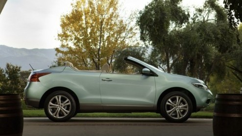 Denken we met een twee of vierdeurs SUV-Coupe wel genoeg varianten op het thema SUV te hebben gehad, komt Nissan doodleuk met de Murano CrossCabriolet! En het blijft niet alleen bij plagerij, want dez