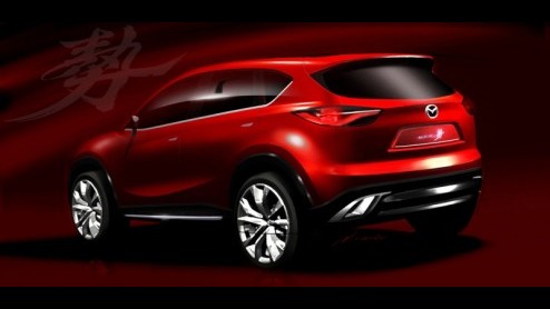 Vooruitlopend op de Autosalon van Genve laat Mazda weten een wereldpremire in petto te hebben. In Zwitserland presenteert het merk de Mazda Minagi, een studiemodel van een compleet nieuwe compacte c