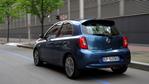 Nissan Micra K13 facelift 2013 met ex- en interieurwijzigingen gepresenteerd.
