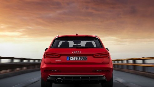 Productiemodel Audi RS Q3 naar Geneve