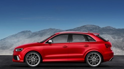 Productiemodel Audi RS Q3 naar Geneve