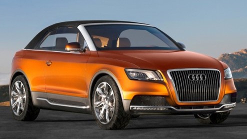 Audi presenteert op de Los Angeles motorshow vandaag de Cross Cabriolet quattro. We kunnen deze concept beschouwen als de voorbode van de Q5, het kleinere broertje van SUV-reus Q7, die eind volgend ja