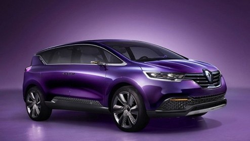 Het is Renault niet gelukt het studiemodel naar de nieuwe Espace geheim te houden tot zijn officile onthulling op de IAA. Zie hier de eerste beelden van de Initiale Paris Concept.