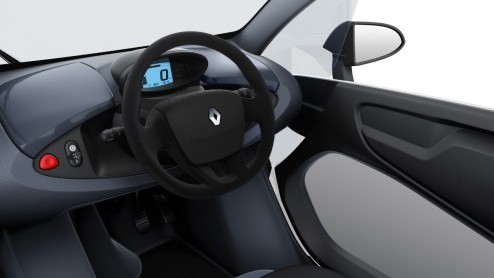 Op de Autosalon geeft Renault de Twizy opnieuw aandacht. Het elektrische stadskarretje komt begin 2012 op de markt en heeft nu ook een prijs: 6990 euro. De accu kost via een leaseconstructie 45 euro p