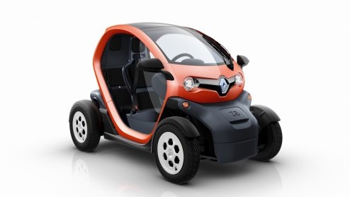 Op de Autosalon geeft Renault de Twizy opnieuw aandacht. Het elektrische stadskarretje komt begin 2012 op de markt en heeft nu ook een prijs: 6990 euro. De accu kost via een leaseconstructie 45 euro p