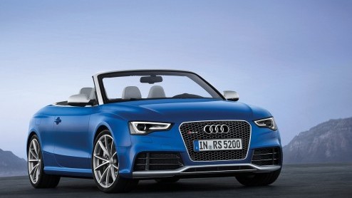 Audi deed de belofte vandaag een nieuwe RS-model te introduceren. Zij komen die belofte na met de RS5 Cabriolet, die zal debuteren in Parijs en begin 2013 bij de dealer staat.