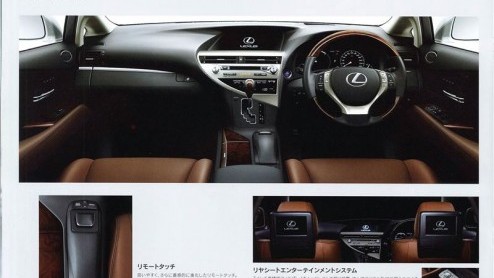 Lexus wilt de RX450h in de pas laten lopen met de looks van de nieuwe GS. Daarom krijgt de SUV een kleine facelift waarbij de neus onmiskenbaar is strakgetrokken. Update: Nu door Lexus officieel aange