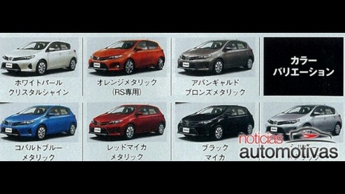 Niet alleen buiten druppelt het, ook bij het dealernetwerk van Toyota valt wel her en der wel eens een spatje. De brochure van de Japanse versie van de nieuwe Auris is namelijk op internet gelekt. Het
