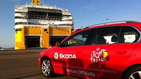 Voor het tiende achtereenvolgende jaar steunt Skoda als hoofdsponsor en autopartner de Tour de France. De autovloot van de 2013-editie omvat meer dan 250 exemplaren.