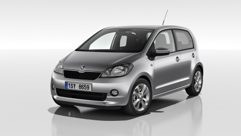 De Skoda Citigo komt er natuurlijk ook als vijfdeurs. Hij debuteert op de Autosalon van Genve dit voorjaar. Wat de Citigo in al zijn uitvoeringen moet gaan kosten weten we pas volgende maand.