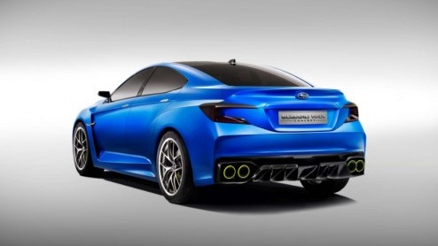 Subaru toont in New York deze WRX Concept.