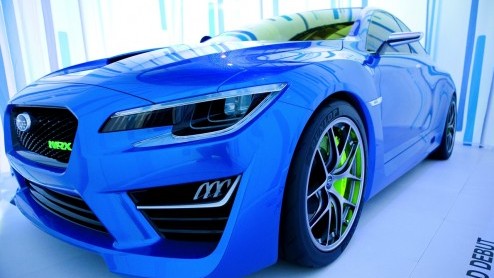 Subaru toont in New York deze WRX Concept.