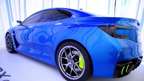 Subaru toont in New York deze WRX Concept.