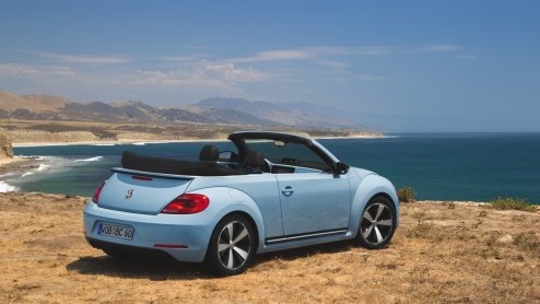 Volkswagen Beetle Cabriolet Edition gaat terug in de tijd.