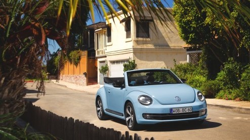 Volkswagen Beetle Cabriolet Edition gaat terug in de tijd.