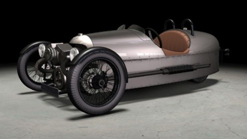 Nieuw in de showroom bij de Morgan-importeur, de Morgan Three Wheeler! Met de looks van toen en de techniek van nu. En geschikt voor rijbewijs B.