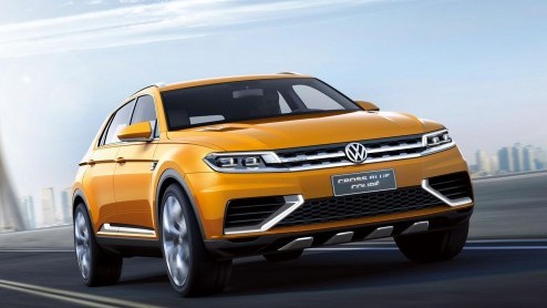 Volkswagen presenteert na de CrossBlue Concept nu een coup-versie in Shanghai.