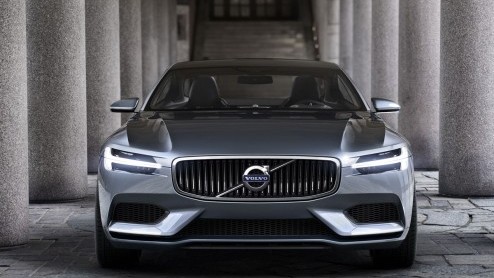 Na vele teasers is de Volvo Concept Coup dan eindelijk officieel. Het studiemodel blijkt een plug-inhybride met een vermogen van 400 pk.