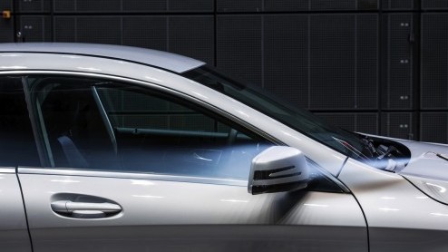 Mercedes CLA-Klasse meest aerodynamische productieauto.