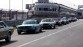 Klassieke Ford Mustang parade