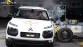Citron C4 Cactus samen met Nissan X-Trail en Mercedes V-Klasse bij EuroNCAP
