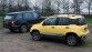 Range Rover Long Wheelbase en Fiat Panda Cross