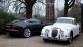 Jaguar XK150 en F-Type