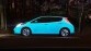 Nissan LEAF met glow-in-the-dark lak