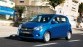 Suzuki Celerio, blauw, voorkant, rijdend