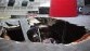 Ravage in Corvette museum door instorten vloer
