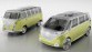 De Volkswagen I.D. Buzz naast het 'origineel'