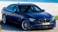 BMW 7-serie langs de sportschool van Alpina