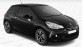 Citron DS3 hip in zwart en wit