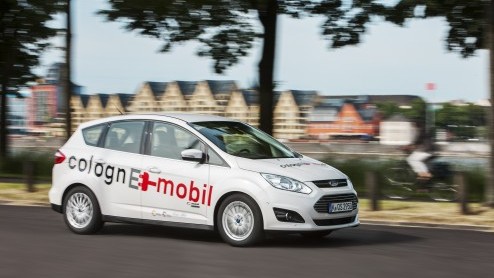De primeurs van Ecomobiel 2013 in Ahoy Rotterdam op een rij
