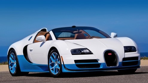 Tijdens de Volkswagen Group Night aan de vooravond van de Autosalon in Parijs heeft Bugatti een special edition van de Veyron 16.4 Grand Sport Vitesse voorgesteld. De 1200 pk sterke supercar is uitg