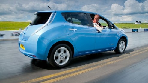 Ook Nissan is vertegenwoordigd op het Goodwood Festival of Speed. De Japanners gaan met een Leaf de vermaarde 1,86 kilometer lange heuvelklim rijden. Natuurlijk heeft de Leaf geen schijn van kans tege