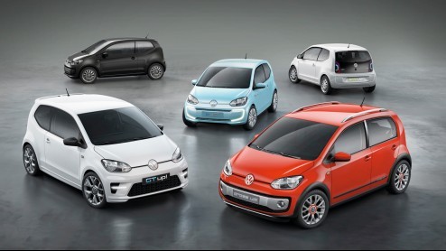 De nieuwe Up! is nog maar net een feit en Volkswagen presenteert al zes nieuwe studiemodellen, waaronder een GT, een elektrische versie en een avonturier. De Up! is van alle markten thuis