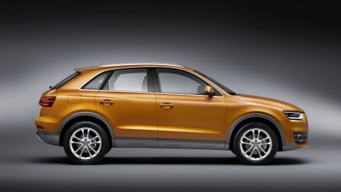 En dit is m dan, de Audi Q3! De nieuwe compacte SUV debuteert op de autotentoonstelling van Sjanghai en arriveert net na de zomer in ons land.