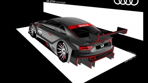 Het seizoen 2011 in de Duitse toerwagenserie DTM is nog in volle gang, maar Audi kijkt natuurlijk ook al naar het komend jaar. Vanaf 2012 wordt de Audi A5 de wedstrijdauto van Audi in de DTM en volgt 