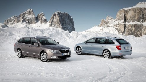 Skoda bereidt zich voor op de winter met de introductie van 4x4 AllDrive-modellen. Tijdelijk zijn de vierwielaangedreven Octavia Combi, Yeti, Superb en Superb Combi extra luxe uitgerust.