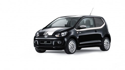 Om de nieuwe Volkswagen Up een persoonlijk tintje te geven zijn er nu opvallende bestickersingssets, geheel toepasselijk met de naam pop up en power up. Uiteraard zijn er ook losse stickers verkrijgba