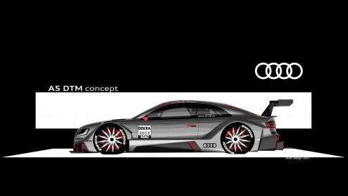 Het seizoen 2011 in de Duitse toerwagenserie DTM is nog in volle gang, maar Audi kijkt natuurlijk ook al naar het komend jaar. Vanaf 2012 wordt de Audi A5 de wedstrijdauto van Audi in de DTM en volgt 