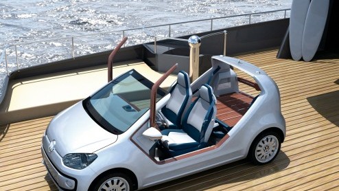 De nieuwe Up! is nog maar net een feit en Volkswagen presenteert al zes nieuwe studiemodellen, waaronder een GT, een elektrische versie en een avonturier. De Up! is van alle markten thuis