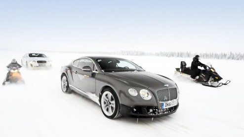 Net als vorig jaar organiseert Bentley ook in 2013 het Power on Ice-programma. Hierbij krijgen klanten en andere Bentley-enthousiastelingen de mogelijkheid om met de Continental GT op bevroren meren t