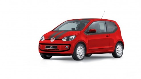 Om de nieuwe Volkswagen Up een persoonlijk tintje te geven zijn er nu opvallende bestickersingssets, geheel toepasselijk met de naam pop up en power up. Uiteraard zijn er ook losse stickers verkrijgba