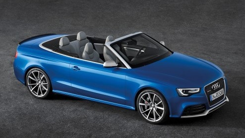 Audi deed de belofte vandaag een nieuwe RS-model te introduceren. Zij komen die belofte na met de RS5 Cabriolet, die zal debuteren in Parijs en begin 2013 bij de dealer staat.